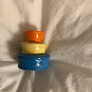 Nora Fleming ~ Birthday Candle Holder Mini